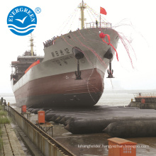 shipbuilding and repair airbag marine air lift bag in shipyard